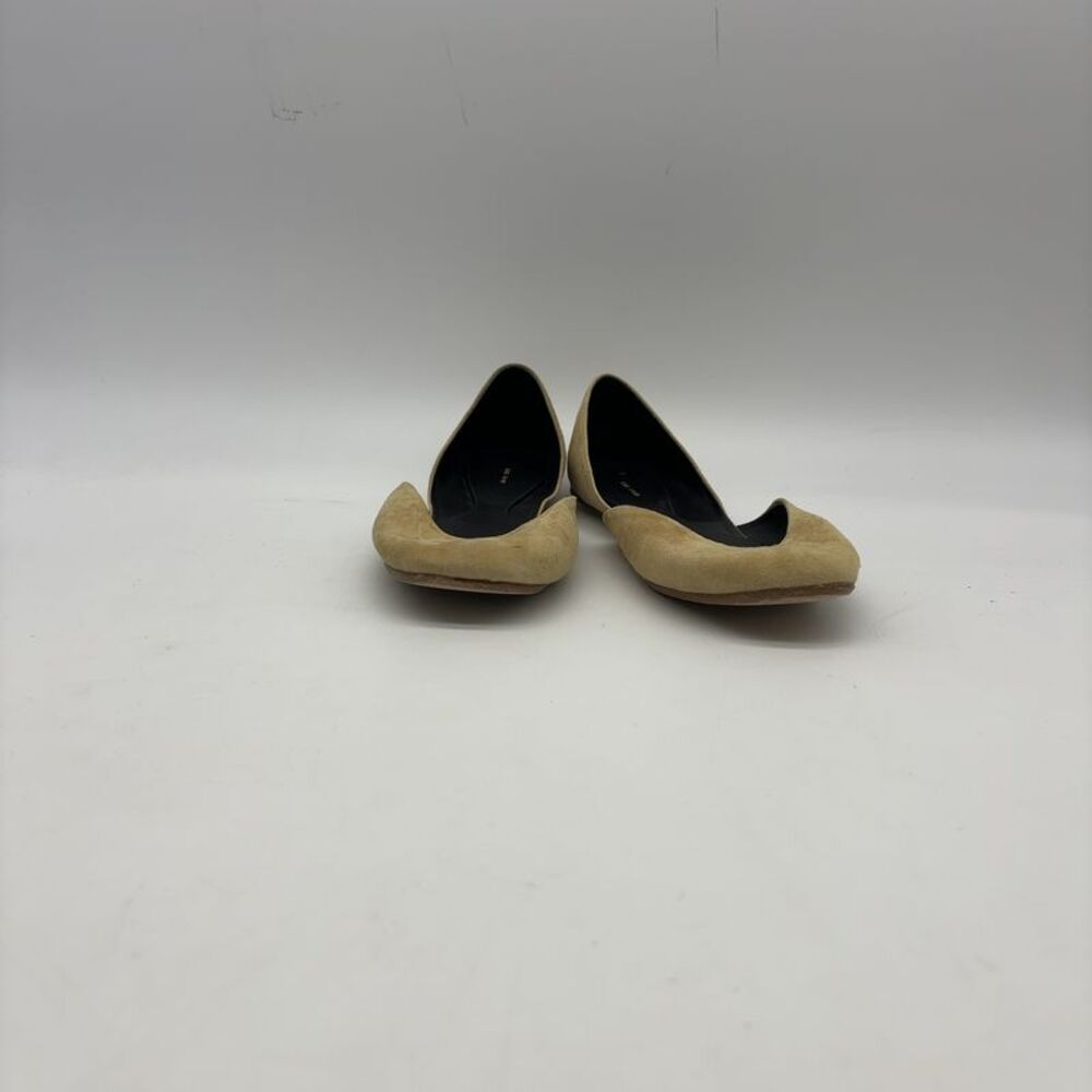 The Row Suede Gemma Flat Ballet Shoes